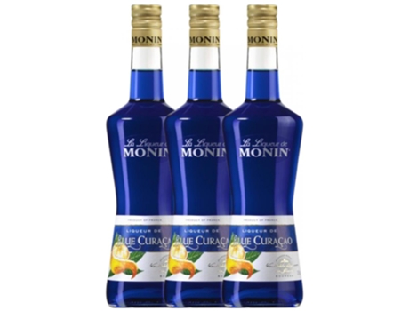 Licor MONIN Monin Blue Curaçao (0.7 L - 3 unidades)