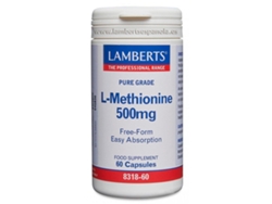 L-Metionina 500Mg 60Caps LAMBERTS