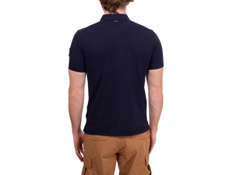 Polo de Hombre NAPAPIJRI Algodón Azul (L)