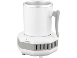 Mini refrigerador portátil de verano con taza de enfriamiento rápido, máquina eléctrica de bebidas frías, blanco, chrui