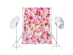 2026-fondo De Fotografía Para Bodas Y Fiesta Con Flores, Telón De Fondo Estudio Profesional