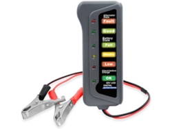 Comprobador De Carga De Batería De Coche Con Alternador Digital De 12 V Con 6 Luces Led.
