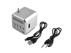 Altavoz Usb Mini Portátil (admite Reproducción De Tarjetas, Graves Estéreo Mini)