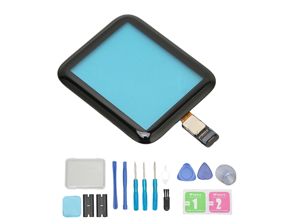 Kit De Reparación Para Reemplazar La Lente De Vidrio Frontal, La Pantalla Táctil Y El Digitador Para Reloj Ios Series 2 3 38mm