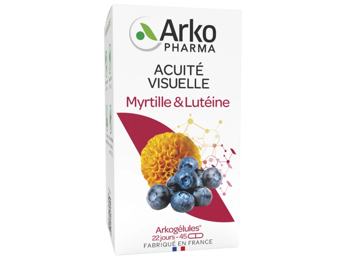 Arkogélules Myrtille & Lutéine 45 Cápsulas ARKOPHARMA