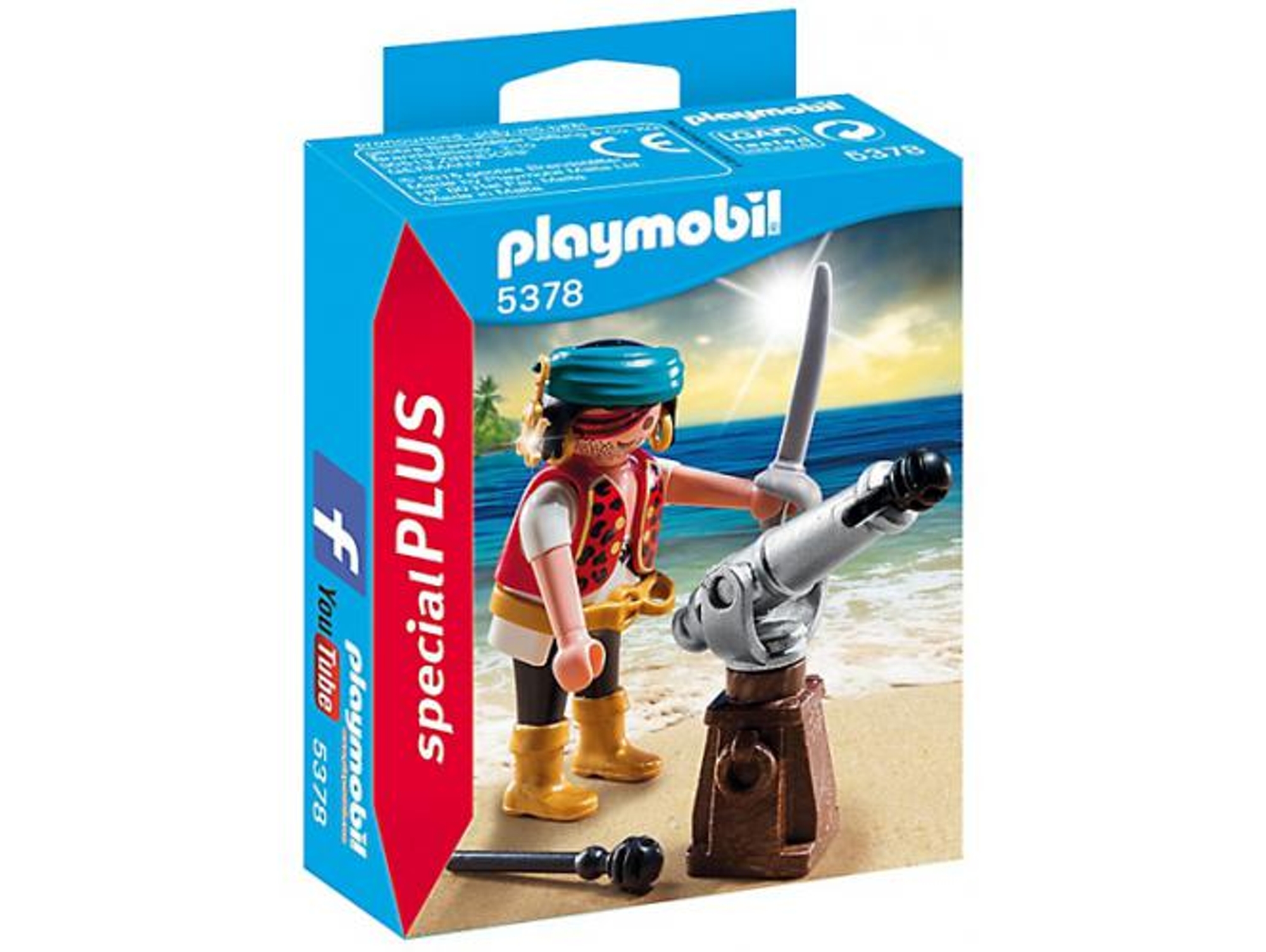PLAYMOBIL Pirata con Cañón