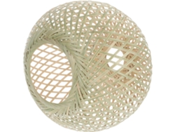 Lámpara De Bambú Trenzado Sencilla Para Decoración Del Hogar, Estilo Chino.