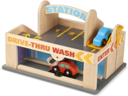 Conjunto de Juguetes MELISSA & DOUG Service Station Parking Garage