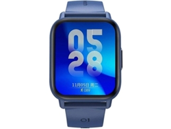 Reloj inteligente Yizhood resistente al agua con pantalla LCD HD, monitor de salud, actividad física y sueño (azul)