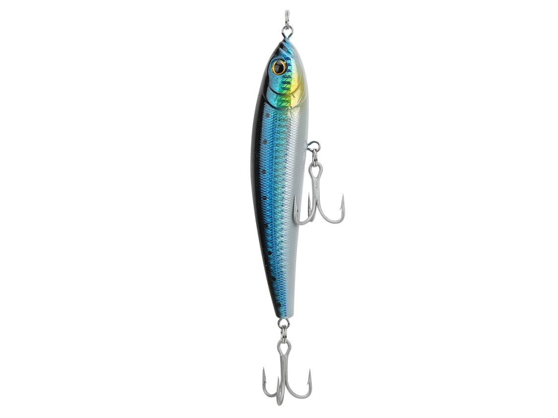 Danu26-señuelo De Pescado Lápiz Duro Con Ojos 3d Anclaje Anillo Split Artes De Pesca Sinking Pencil Fish Lure004