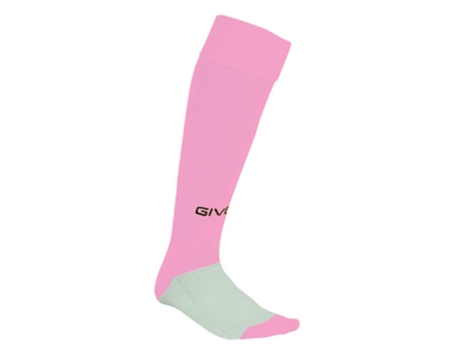 Calcetines para Hombre GIVOVA Altas Match Rosa para Fútbol (Tamaño Unico)