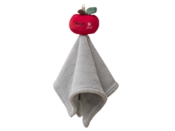 Toalla de Manos Kofihety Forma Fruta Coral Pequeña Absorbente Ideal Casa Naranja (13x9x5cm)