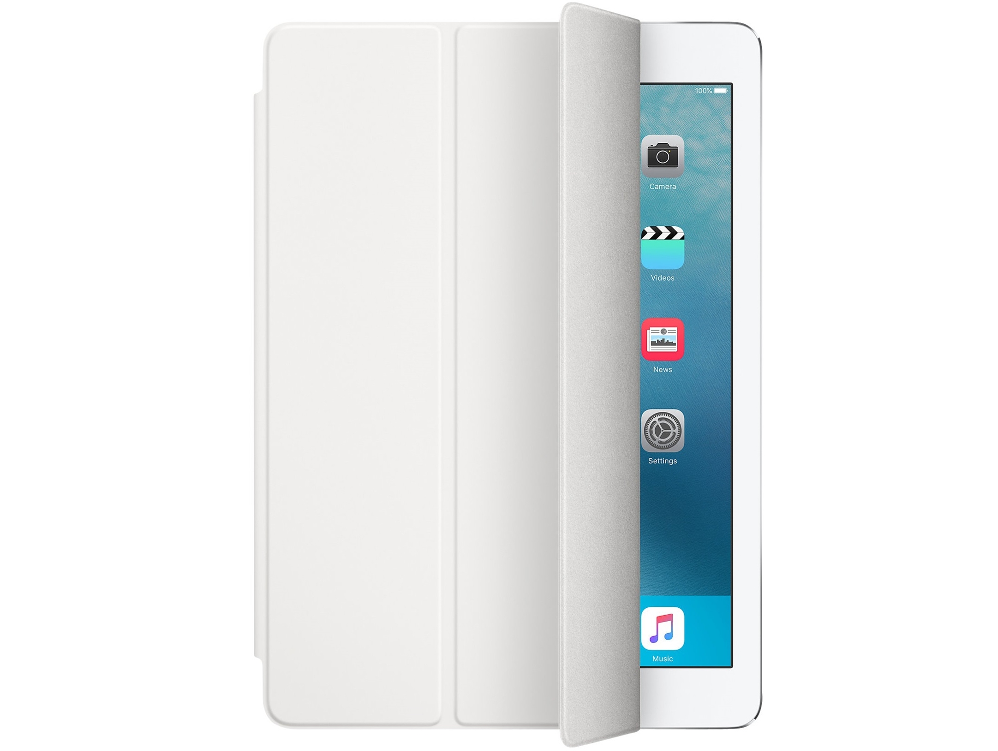 Funda Tablet APPLE Smart Cover (iPad Pro - 9.7'' - Blanco)