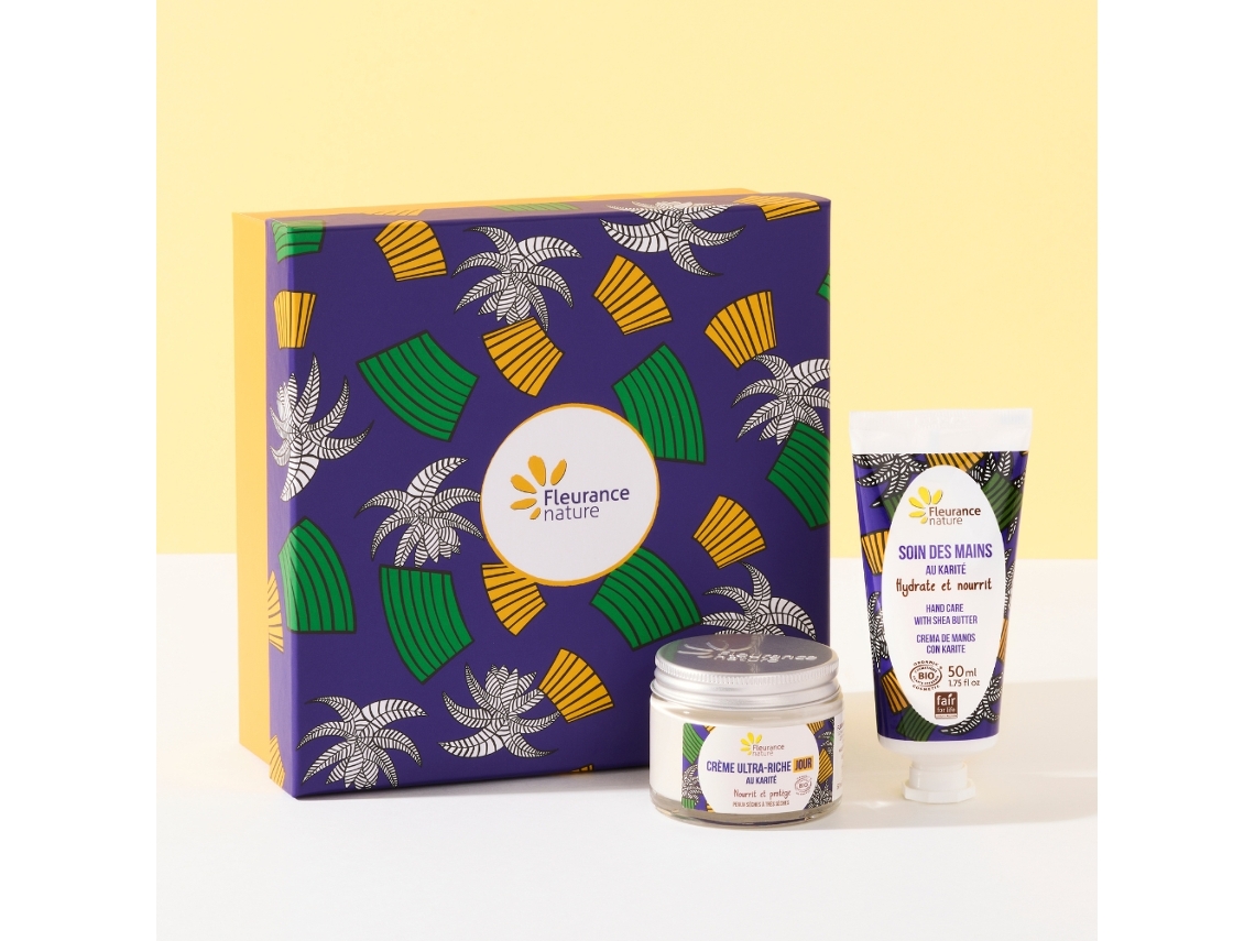 Set de manteca de karité para rostro y manos: Crema de día y de manos