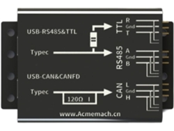 Adaptador Usb A Can Fd. Depurador Canfd Compatible Con Rs485 Ttl Para Entornos Industriales.
