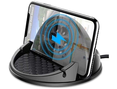 Cargador Carro Sem Carregamento para iPhone 12/XR/XS YIZHOOD Negro