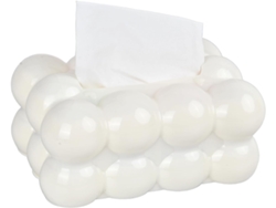 Caixa De Lenços Em Forma De Nuvem - Material: Plástico - Utilidade - Para Banheiro, Quarto, Sala - Armário De Cosméticos