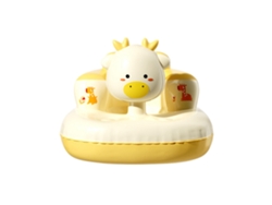 Asiento Inflable Para Bebé Con Forma De Ciervo, Con Música, Antideslizante, Portátil, Bonito Soporte Para Sofá
