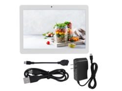Tableta Android 10.1 HD IPS Metálica Dual Sim 3g, 116g, Plateada Dorado Claro