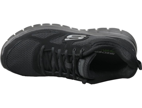 Zapatillas SKECHERS Burns Hombre (47.5 - Negro)