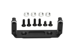 Soporte De Servo De Aluminio Para Rc Crawler 1/10 Capra Utb10, Accesorio De Actualización Para Coche Rc Negro