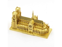 Arquitectura de bloques DIY Notre Dame París Decoración del hogar