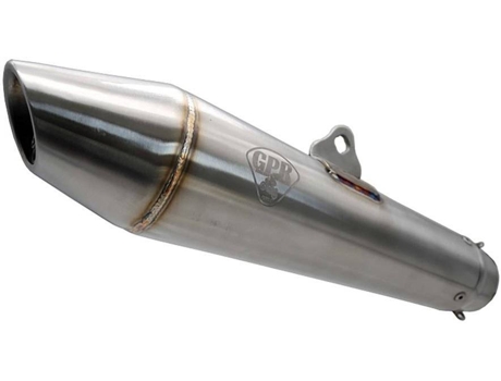 Silenciador GPR EXHAUST SYSTEMS Sin Conexión Vintavoge Cafè Racer Daytona 955 99-01 Homologado Plateado
