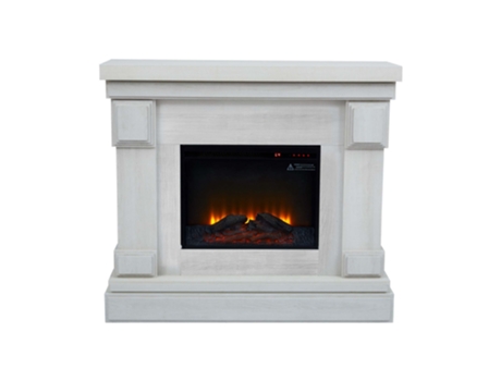 Chimeneas eléctricas TEAMSON HOME (Madera - 108,2 cm)