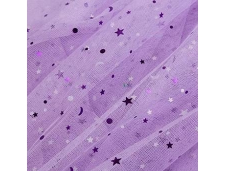 Tela De Tul De Malla De Punto Para Coser La Decoración De La Casa Colorida Y Coloreada (7 - 25X135 Cm 0.25 Metros)