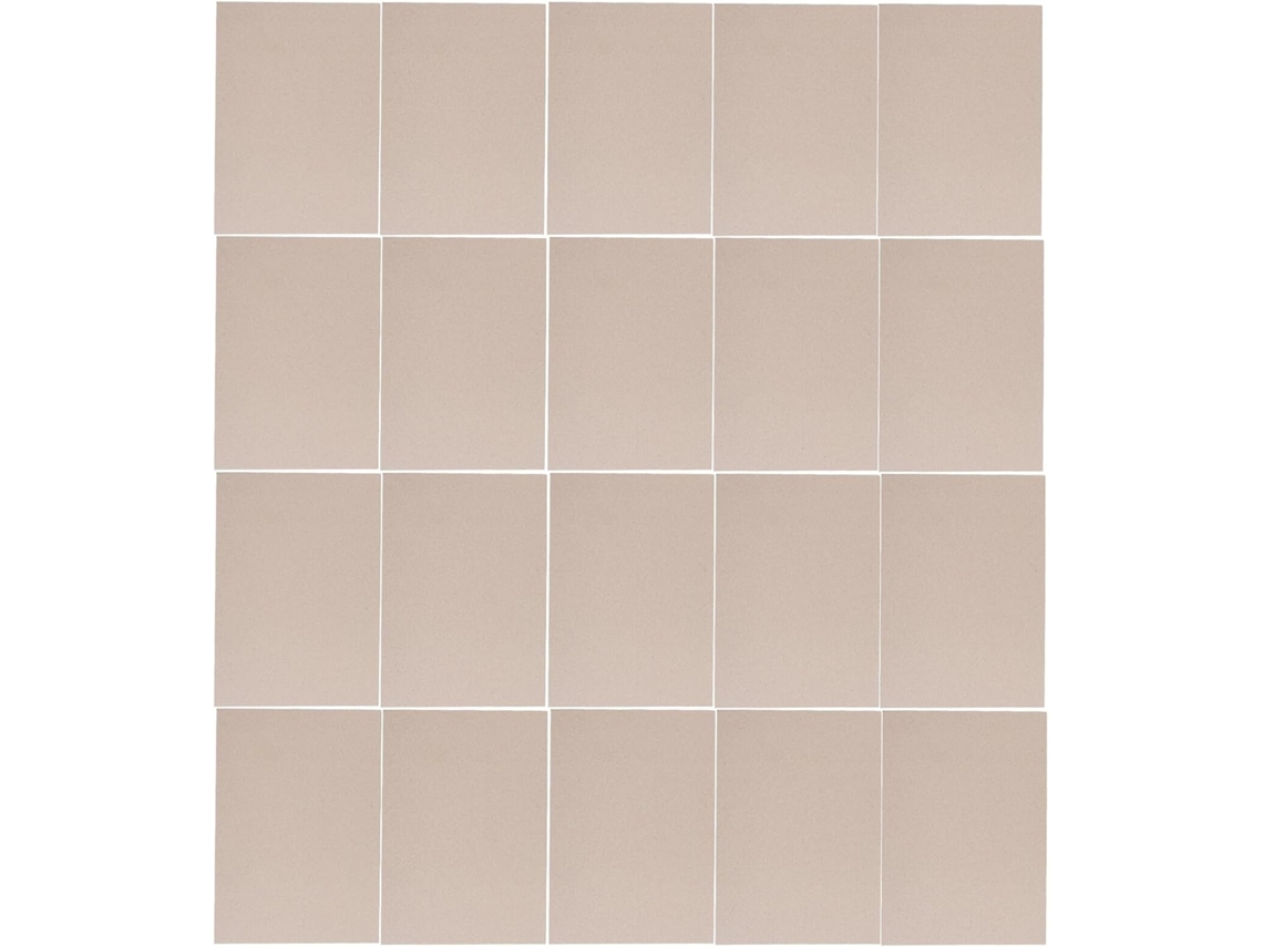 20 Hojas De Cartulina Gruesa Gris Tamaño A4 De 2,5 Mm Para Encuadernación, Papel Kraft Texturizado.