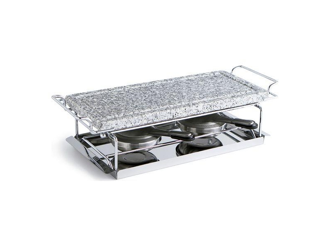 Barbacoa De Piedra De Granito Mixto QUID Arbon 33 X 15 X 1,8 Cm