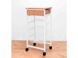 Verdulero DUETT 998172 500 4 Cestas Cajón Blanco DUETT