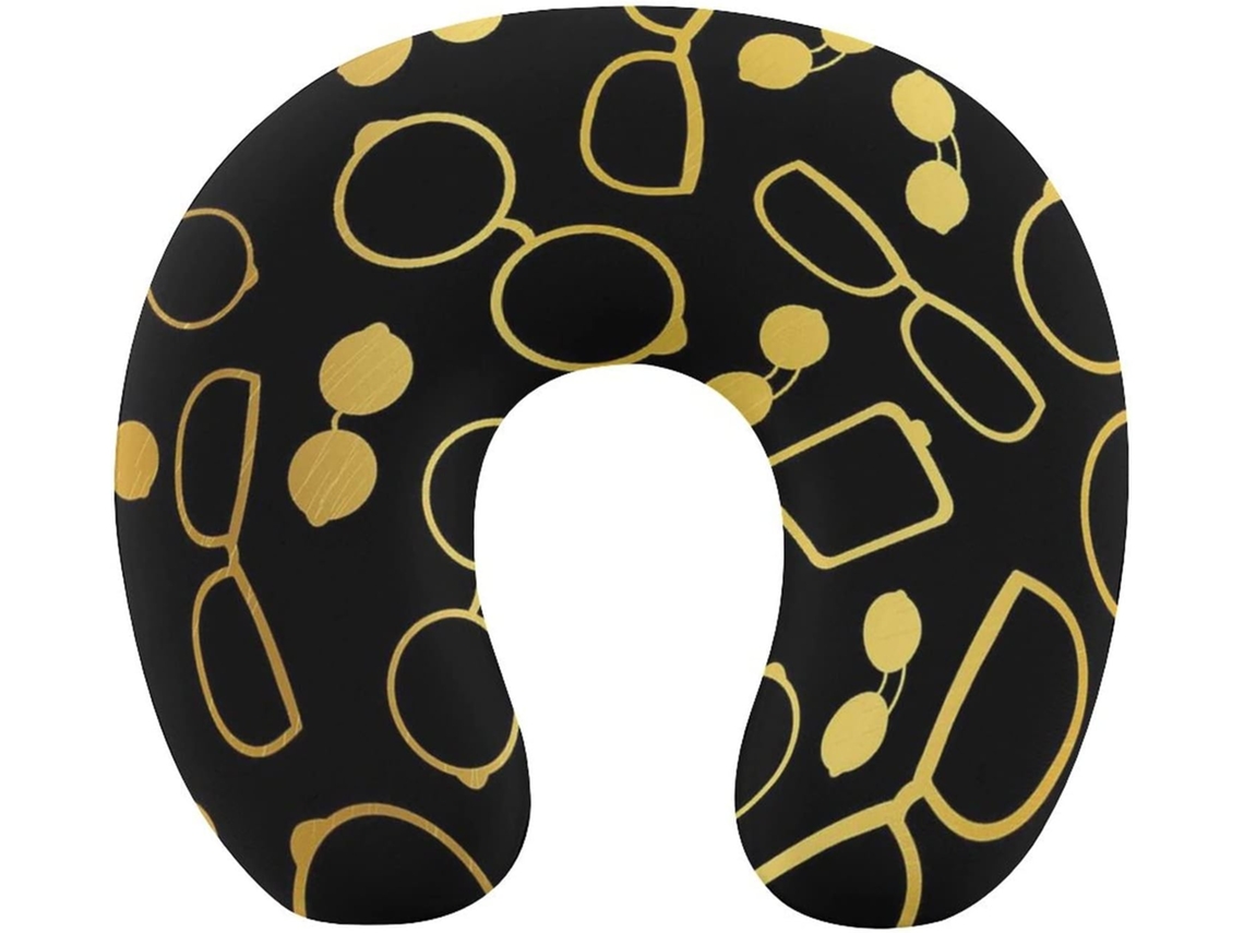 Almohada Accesorios Gafas Negro Espuma Viscoelástica Viscoelástica Fácil Relajación Cómodos