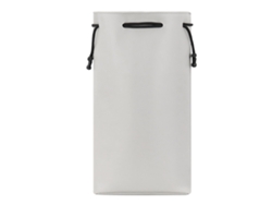 Bolsa Colgante De Almacenamiento Pu Impermeable Con Gran Capacidad Para Secador De Pelo Y Plancha De Rizo Gris