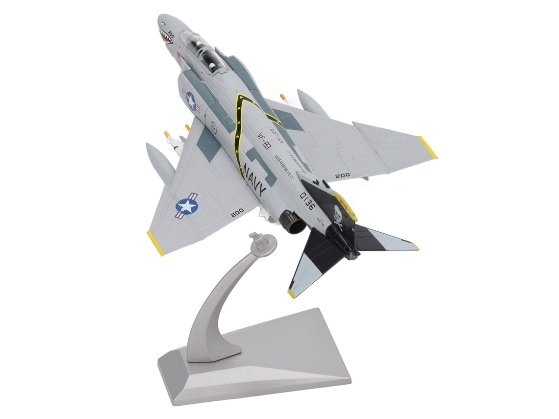 Maqueta De Avión De Combate De Aleación Metálica A Escala 1:100 Para Coleccionismo Y Decoración De Oficinas.