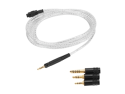 Cabo De Substituição Para Fones De Ouvido Hd518 Hd558 Hd598 Hd599 Com Plugues 2.5mm 3.5mm 4.4mm Prata Placado