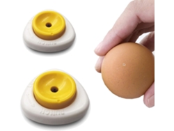 Perforador de huevos sencillo y fácil, separador de huevos, sartén para huevos escalfados de 2 piezas