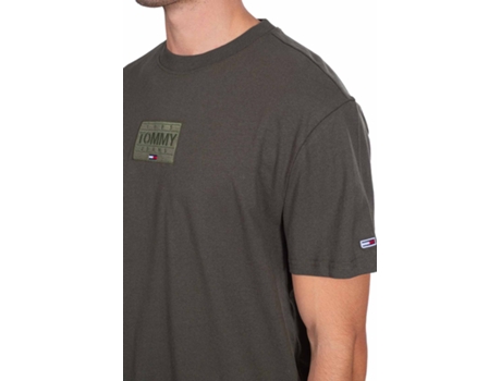 Camiseta de Hombre TOMMY JEANS Verde (S)