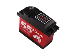 Cys-s0650 55kg Servo Metal Gear Digital Servo Waterproof High Torque Steering Gear For 1:5 Rc Car