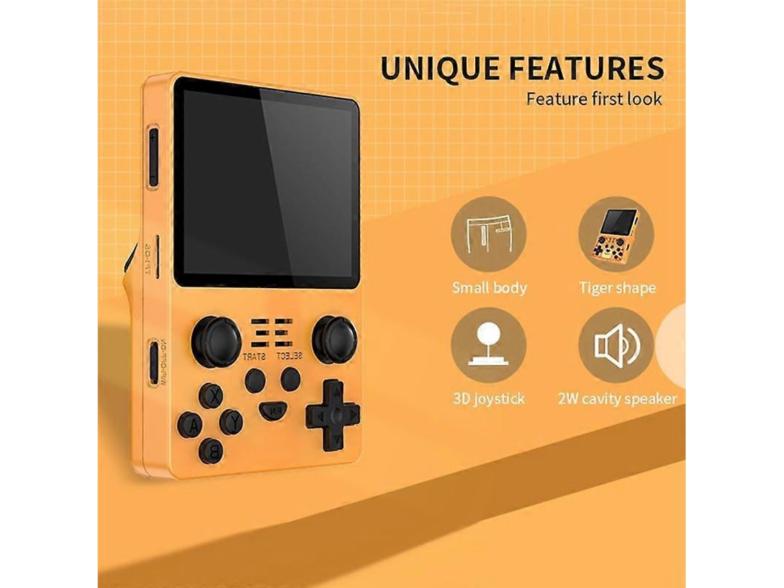 Consola De Juegos Retro Rgb20s 16g 32g Pantalla Ips De 3,5 Pulgadas Consola De Videojuegos Portátil Sistema De Código Abierto