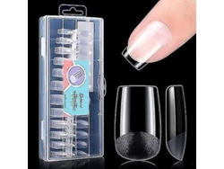 Kit De 240 Puntas De Uñas De Gel Suave Con 12 Tamaños Para Extensiones De Uñas.