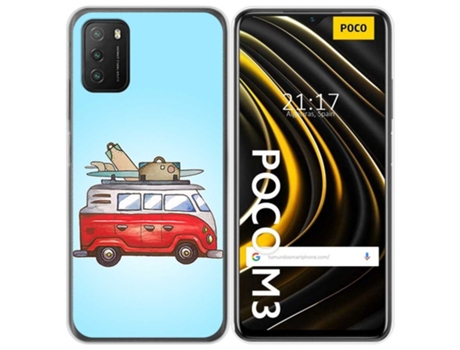 Carcasa Xiaomi Redmi 9T TUMUNDOSMARTPHONE Dibujos Multicolor