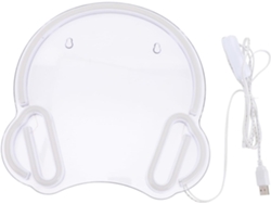Letrero de neón LED decorativo con diseño de casco, alimentado por USB, para dormitorio y SFUSHOS