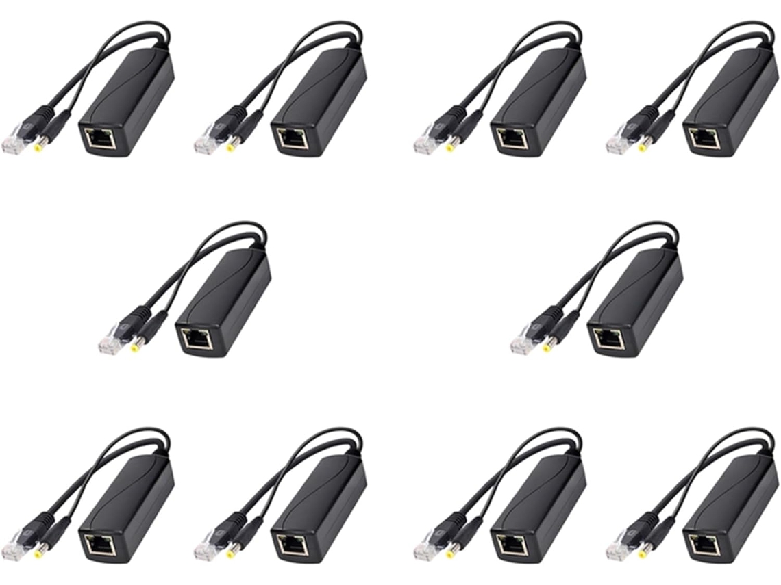 10 Divisores Gigabit Power Over Ethernet Ps5712tg 10/100/1000mbps Rj45