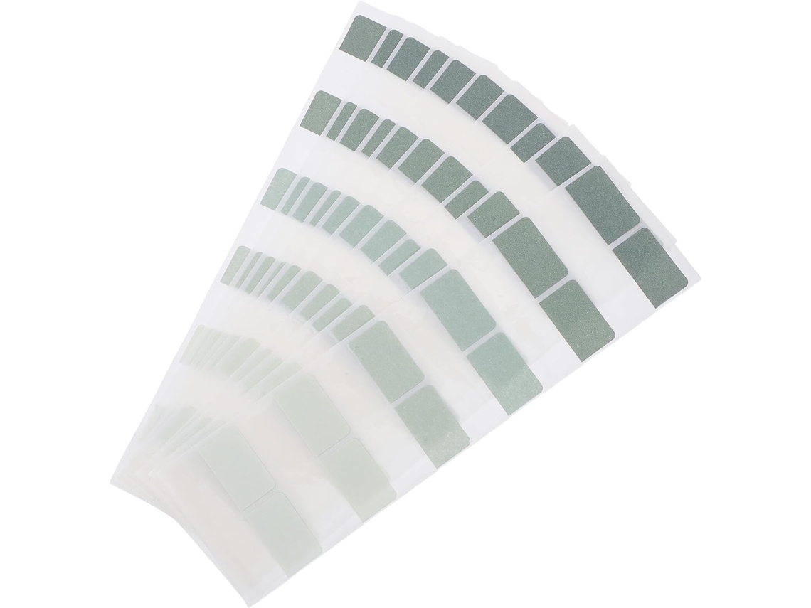 Pestañas Adhesivas Para Carpetas Y Libros, 10 Paquetes, 1200 Piezas, Tamaño Mediano 3.1 X 2