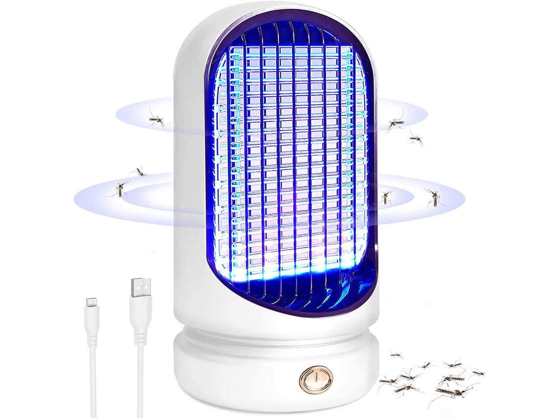 Lámpara Eléctrica Antimosquitos, Atrapamoscas, Matamoscas, Trampa Para Mosquitos Con Luz Led Uv SUNNY SPACES