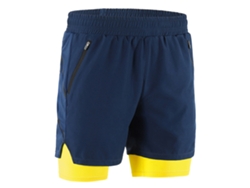 Pantalones Cortos De Running Para Hombre 2 En 1 Secado Rápido Respirantes Para Entrenamiento, Ciclismo Y Maratones