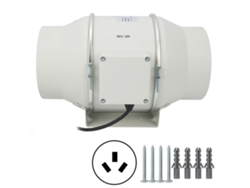 Ventilador de conducto HF150PE con convertidor de frecuencia de 3000 rpm