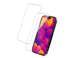 Película De Vidrio Templado De Borde A Borde Protección Estándar Transparente Apple 15 Pro
