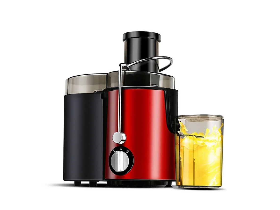 Batidora eléctrica de 800 W, acero inoxidable, doble velocidad. Capacidad de 1,5 L (residuos) y vaso de 0,5 L. Velocidad máxima: 22 000 rpm.